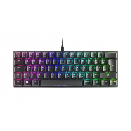 Teclado MARS GAMING MKMINI RGB MECHANICAL 60%. CHROMA. OUTEMU SQ BLUE. PORTUGUESE - 4710562759501