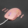 Rato MARS GAMING MMPRO MOUSE. ULTRALIGHT. 32000DPI. RGB. FEATHER. AMBIDEXTROUS. PINK - 4711099470228