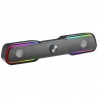 Colunas MARS GAMING MSBX RGB SOUNDBAR 10W USB. JACK + BLUETOOTH 5.0. DYNAMIC RGB. BLACK - 4711099470150
