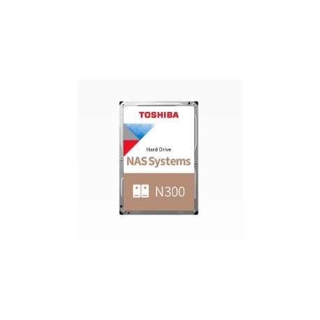 Disco Interno TOSHIBA 3.5" 4TB NAS N300 7200RPM 256MB Bulk - 4260557512005