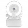 Webcam MARS GAMING MWPRO PRO 1920X1080 FHD. LIGHT RING. 90º FOV. GLASS. WHITE - 4711099470631