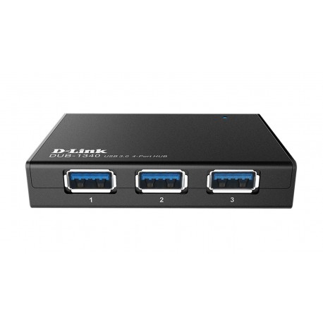 Hub Usb 3.0 Con Alimentación Externa D-link Dub-1340/ 4 Puertos Usb - 0790069345494