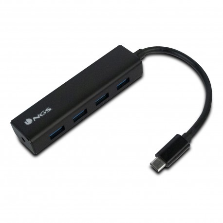 Hub Usb 3.0 Tipo-c Ngs Wonderhub4/ 4 Puertos Usb - 8435430618525
