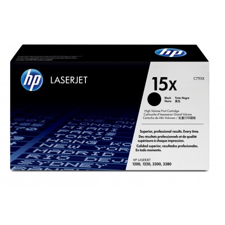 Tóner Original Hp Nº15x Xl Alta Capacidad/ Negro - 0725184518461