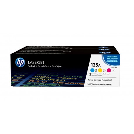 Tóner Original Hp Nº125a Multipack/ Cian/ Magenta/ Amarillo - 0887111403025