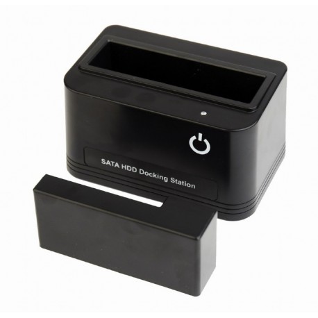 Docking Station USB 2.0 Para Discos 2.5" E 3.5" Preta - 8716309117302