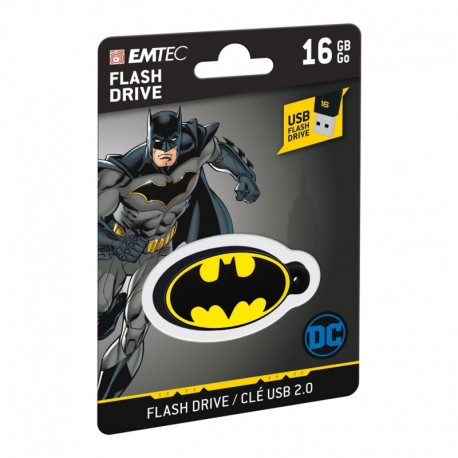 Pen Drive Emtec Colector DC BatMan 16Gb Usb 2.0 - 3126170172716