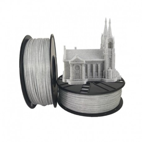 Filamento Para Impressora 3D PLA 1.75mm 1Kg Marmore - 8716309103725