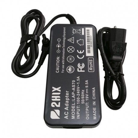 Transformador Compativel 2HIX Asus 19V 9.5A Tip 5.5*2.5mm - 5600229898423