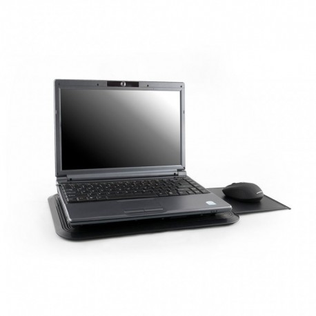 Base para Apoio de Portátil com Apoio para o Rato de 10" a 12" Preto - 5906190444042