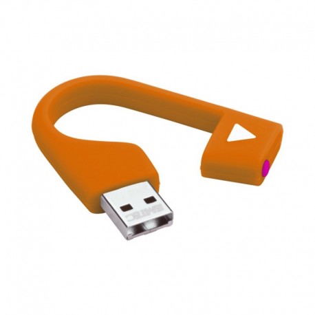 Pen Drive Emtec Hang 32Gb Laranja Usb 2.0 - 3126170129024