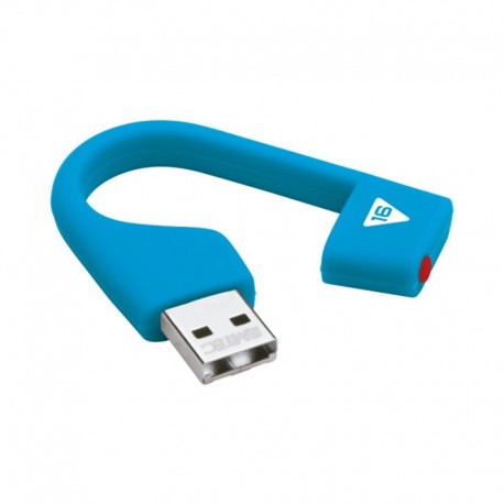 Pen Drive Emtec Hang 16Gb Azul Usb 2.0 - 3126170128997