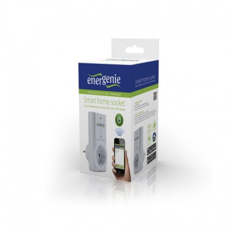 Tomada Inteligente Gembird com Repetidor Wi-Fi - 8716309076555