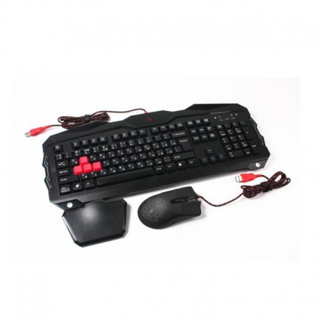 TECLADO + RATO GAMING BLOODY B2100 B210+V9C USB - BLACK - 4711421914673