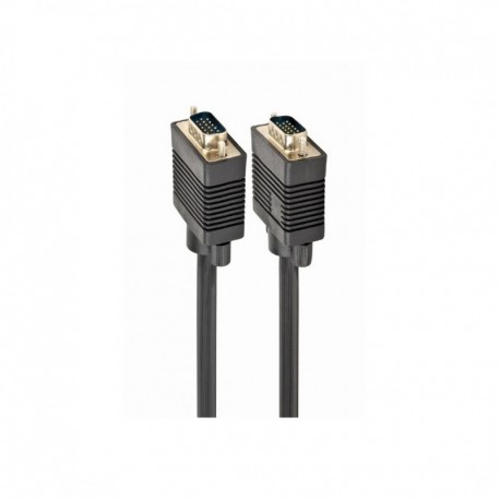 CABO VGA PREMIUM HD15M/HD15M - 5MT - BLACK - 8716309074193