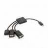 HUB Micro Para USB OTG 3*USB - 8716309089869