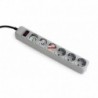 Tomada De Protecçao Gembird 6 Sockets - 0008536301090
