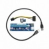 Placa Gembird Riser Para PCI-E Com Usb 3.0 - 8716309100465