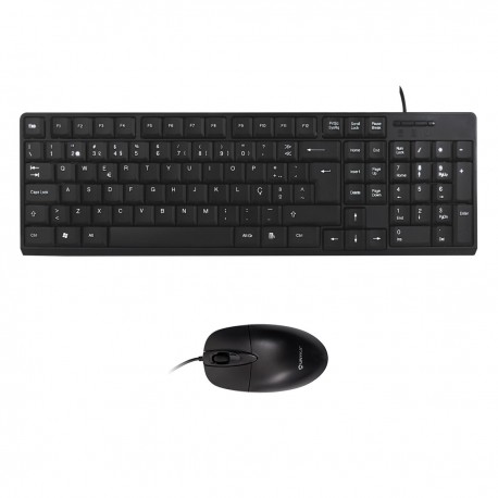 Conjunto Teclado + Rato Usb 2.0 Preto - 6940533541967