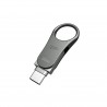 Pen Drive Silicon Power 32Gb DriveMobile C80 Metal Type C + Usb 3 - 4712702644821