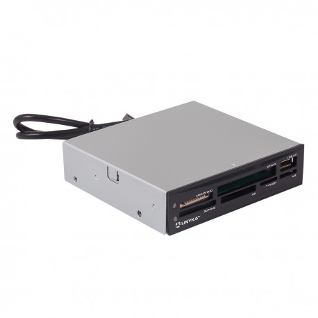LEITOR DE CARTOES INTERNO + USB 2.0 3.5" CR-200 - 6940533541745