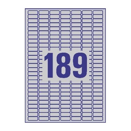 Avery Heavy Duty Metallic L6008 189x Etq/folha - 5014702990939