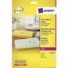 Avery L7560-25 Etiquetas 21/folha - Clear - 5014702010231