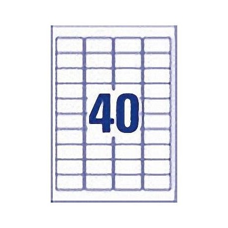 Avery NoPeel L6145 40x Etq/folha - 4004182059838