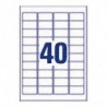 Avery NoPeel L6145 40x Etq/folha - 4004182059838