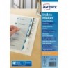 Avery Paper Dividers 01638061 6 Sep, White - 3148240020031