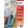 Avery Plastic Dividers 05624501 12x + Bolsas, Neutral - 5014702814372