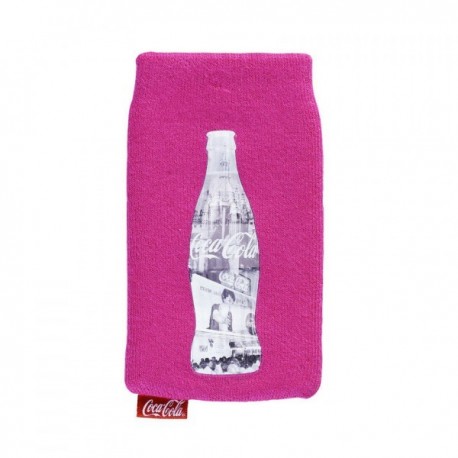 Coca-Cola Universal Cotton Sock Coca-cola Bottle Pink - 8718421468768