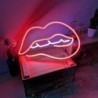 Candy Shock Led Sign 40 Biting Lips Red/cold White - 8055002392976
