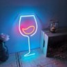 Candy Shock Led Sign 40 Red Wine Ice Blue/red - 8055002392242