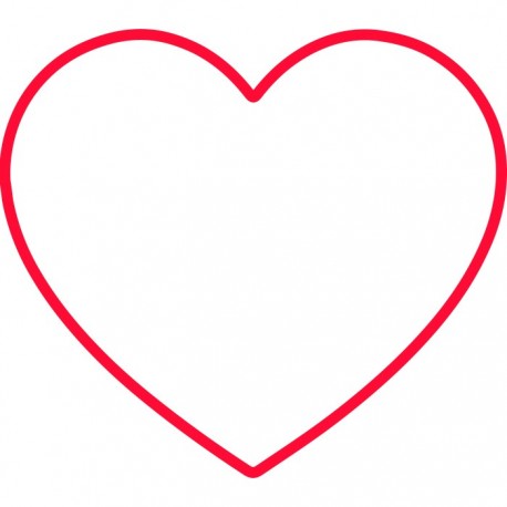 Candy Shock Led Sign 40 Small Heart Red - 8055002392563