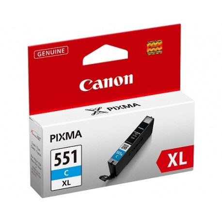 CANON - Tinteiro Azul CLI-551XL - 6444B001 - 4960999904931