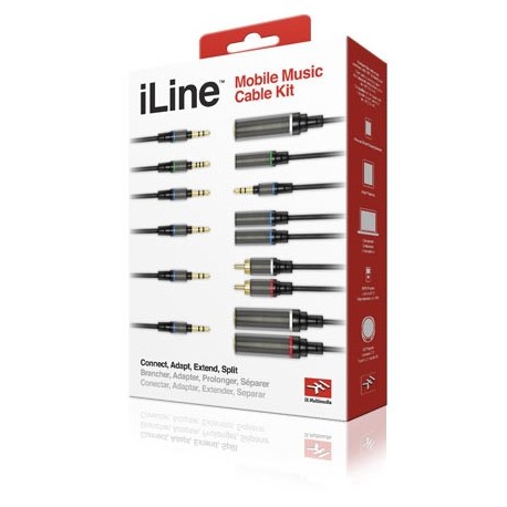 IK Multimedia Cabo iLine Mobile Music Cable Kit - 8025813446038