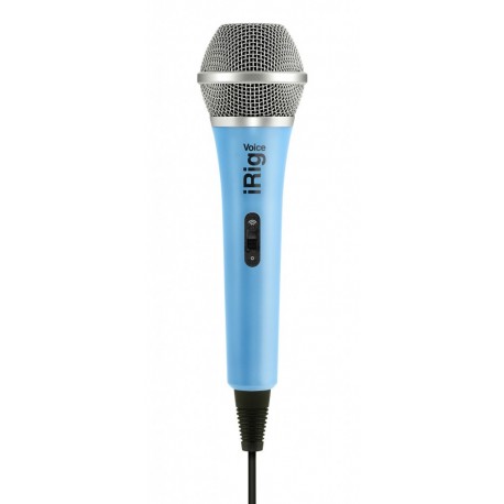IK Multimedia Microfone iRig Voice Blue - 8025813535039