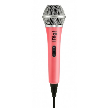 IK Multimedia Microfone iRig Voice Pink - 8025813534032