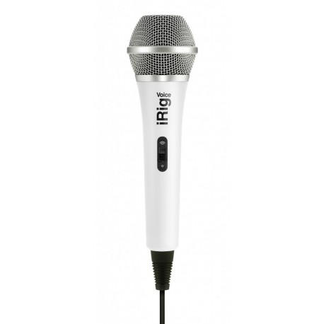 IK Multimedia Microfone iRig Voice White - 8025813538030