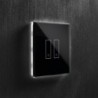 iotty Interruptor Smart Switch 2x Black - 8050262310265