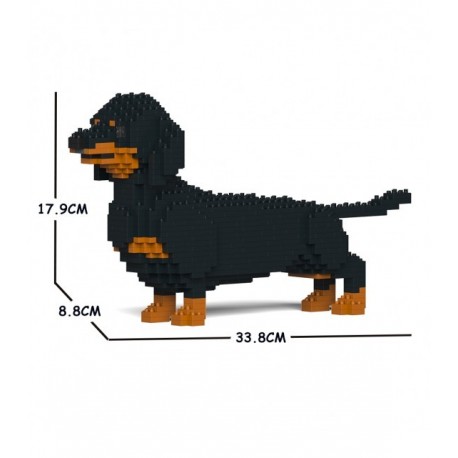Jekca Dogs 660x Dachshund Black 02S-M01 - 4895226505271