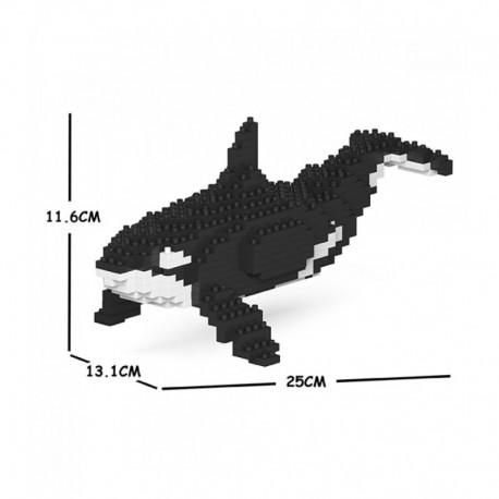 Jekca Marine Animals 380x Killer Whale 01S - 4897039895631