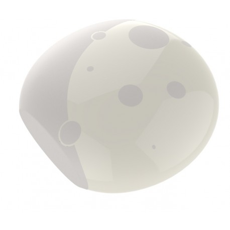 Mojipower Bluetooth Speaker Moon, 2W, 3H Autonomia, USB, Cabo Incluído - 8055002398527