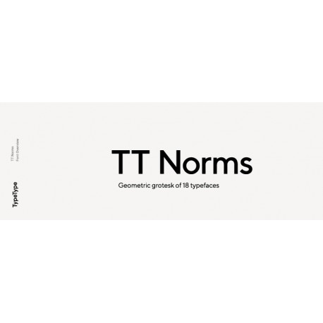 Monotype TT Norms Complete Family Desktop License