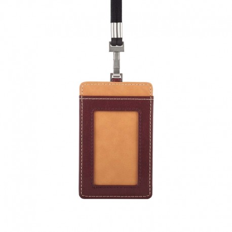 Moshi Badge Holder Burgundy Red - 4713057251382
