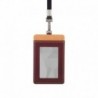 Moshi Badge Holder Burgundy Red - 4713057251382