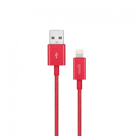 Moshi Integra Lightning-USB Cable Crimson Red - 4713057252341