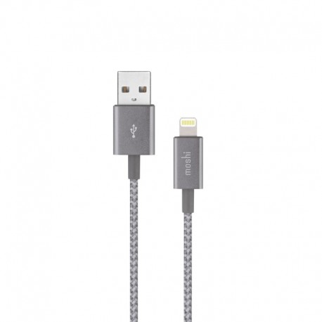 Moshi Integra Lightning-USB Cable Titanium Grey - 4713057252181