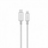 Moshi Integra USB-C cable with lightning Jet Silver - 4713057256820